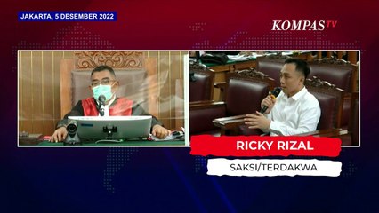 Hakim Nilai Ricky Rizal Tak Masuk Akal Amankan Senjata Yosua di Magelang