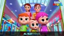 ¡Cuidado en la Escalera Mecánica! - Canciones Infantiles de Bebé Juan - Little Angel Español