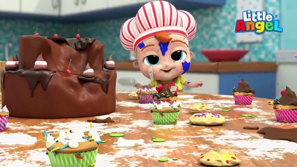 ¡Hagamos un Pastel con la Abuela! - Canciones Infantiles - Little Angel Español