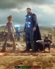 Thor Entry in the war with thanos #hollywood #marvel