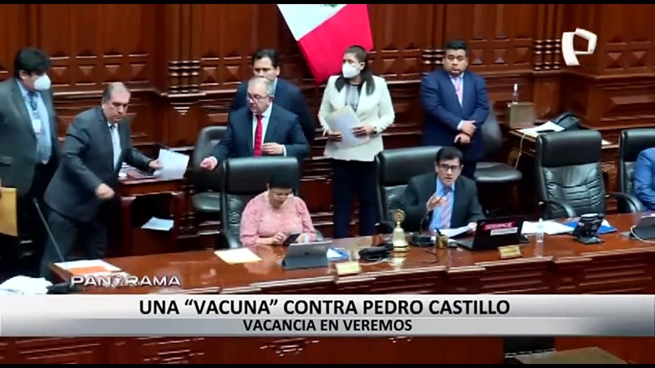 Una “vacuna” contra el presidente Pedro Castillo: vacancia en veremos