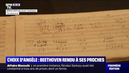 Le choix d'Angèle - Une partition originale de Beethoven rendue à ses propriétaires
