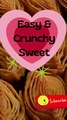 Easy & Crunchy Sweet!#shorts |Tasty Table| How to make Khaja| Crunchy Khaja