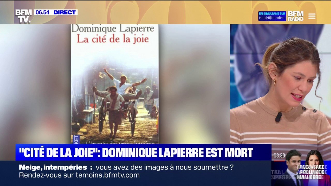 L'auteur à succès Dominique Lapierre est mort à 91 ans
