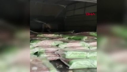 KAMYONETTEKİ İSOT VE PUL BİBER PAKETLERİNDEN KİLOLARCA UYUŞTURUCU ÇIKTI