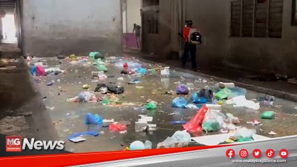 Flat Taman Teluk Indah paling kotor di Pulau Pinang