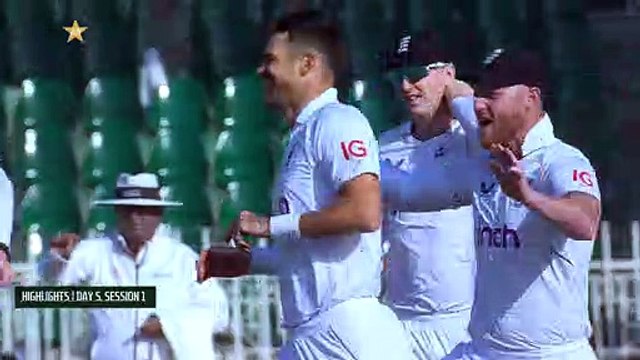 1st Session Highlights | Pakistan vs England | 1st Test Day 5 PCB | MY2T