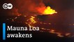 Mauna Loa volcano eruption threatens busy Hawaii highway