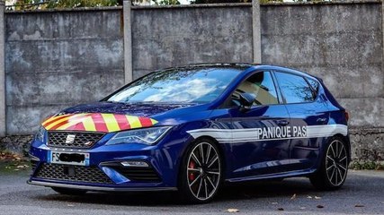 Il repeint sa voiture aux couleurs de la gendarmerie mais la blague passe mal