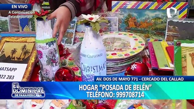 Hogar “Posada de Belén” ofrece una gran alternativa en artículos navideños