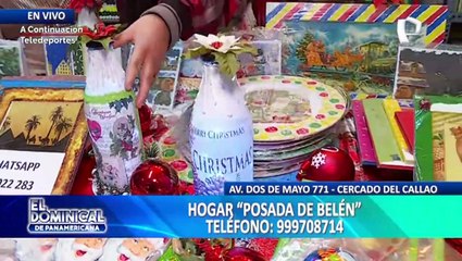 Hogar “Posada de Belén” ofrece una gran alternativa en artículos navideños