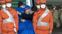 Regresan sanos y salvos los tres astronautas de la Estación Espacial China