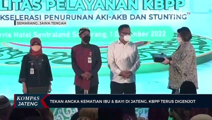 Tekan Angka Kematian Ibu dan Bayi di Jateng, KBPP Terus Digenjot