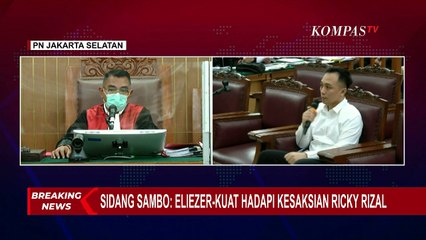Hakim: Keterangan Saksi Ricky Rizal Tak Beraturan di Persidangan!