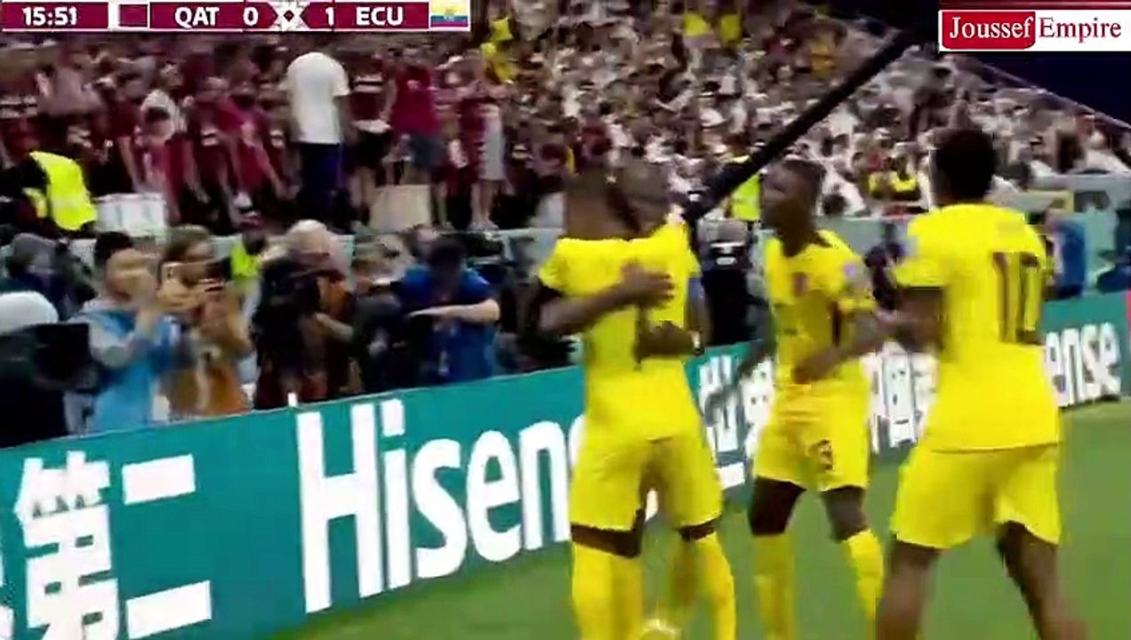 ملخص مباراة قطر و الإكوادور Qatar Vs Ecuador كأس العالم World Cup Qatar 2022