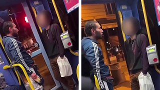 Un homme « veut manger » un passager du tramway à Lyon