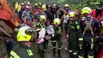 Três mortos e 20 desaparecidos num deslizamento de terras na Colômbia