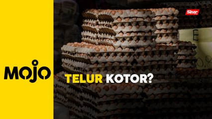 Satu aduan jual telur kotor diterima di Johor