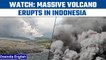 Indoneisa: Volcanic mountain Semeru in erupts in East Java; thousands on alert | Oneindia News*News