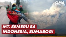 Mt. Semeru sa Indonesia, sumabog! | GMA News Feed