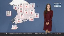 [날씨] 내일 출근길 서쪽 최대 5cm 눈…빙판 주의