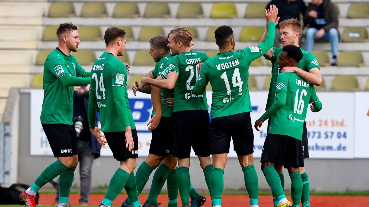 Entscheidung in der Nachspielzeit: Preußen Münster gewinnt spannendes Duell gegen Wiedenbrück