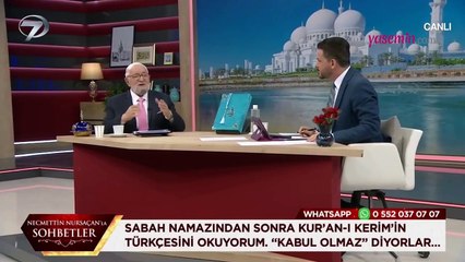 Kuran-ı Kerim Türkçe okunur mu?