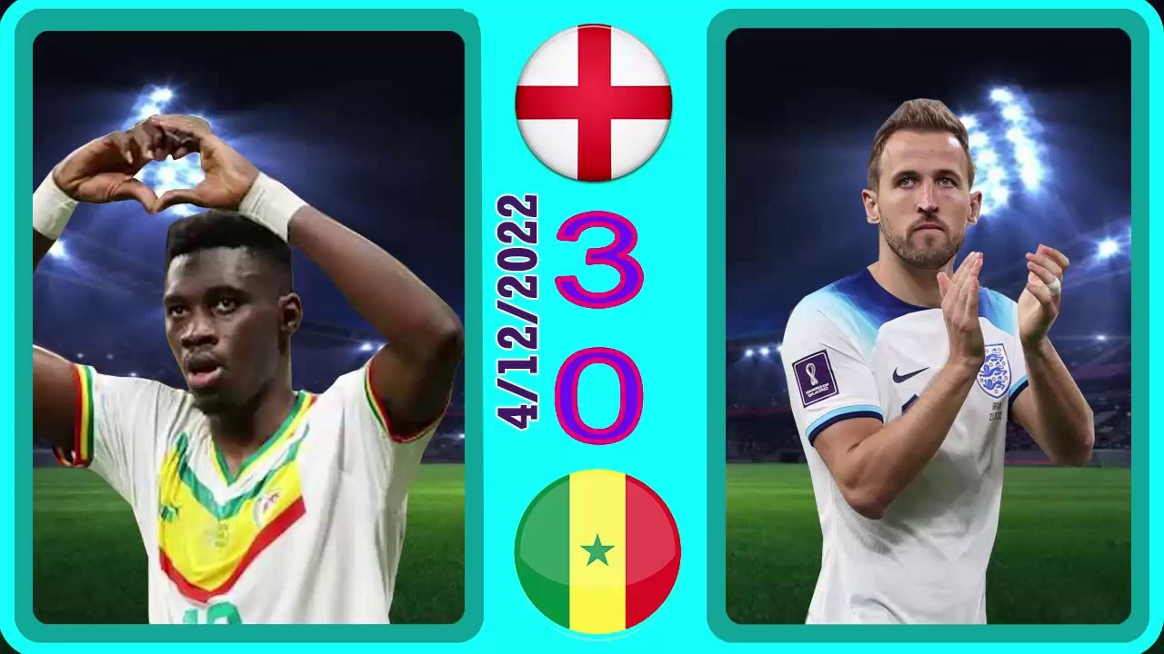 England 3-0 Senegal -- السينغال0-3إنجلترا  - world cup 2022 كأس العالم