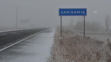 Soğuk hava sis etkili oldu