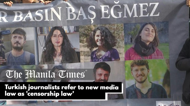 Turkish journalists refer to new media law as 'censorship law'
