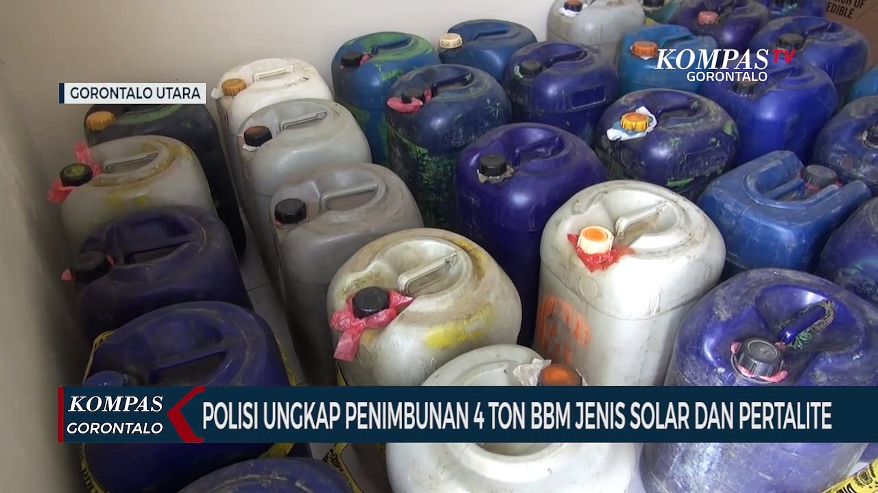 Polisi Ungkap Penimbunan 4 Ton BBM Jenis Solar dan Pertalite