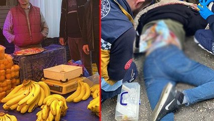 Pazarcı ile perdecinin "kasa koyma" kavgasında kan aktı, vatandaşlar büyük korku yaşadı