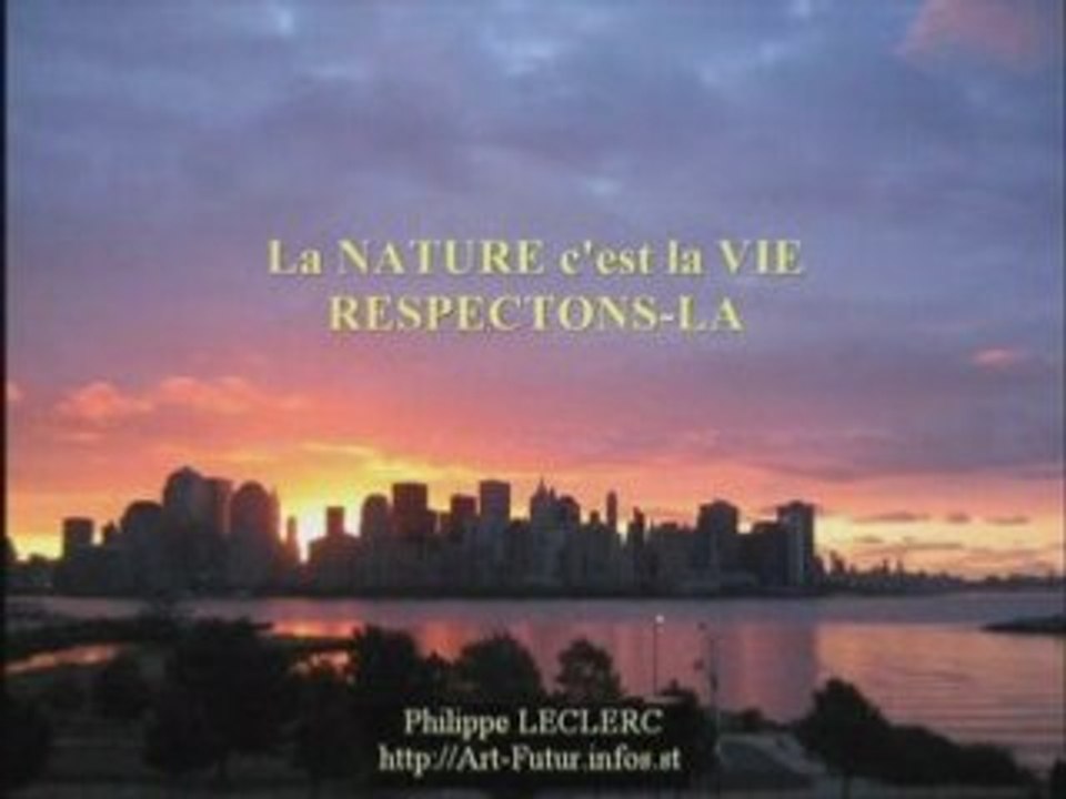 THE NATURE IS OUR FUTURE