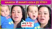 Bharti Singh's Most Unique Anniversary Wish To Husband Haarsh, Gola Gives Cute Reaction