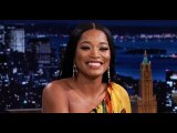 Keke Palmer announces she's pregnant during 'SNL' monologue