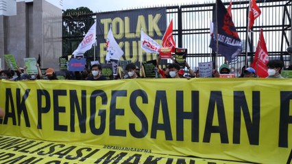 Protestas en Yakarta ante la reforma que penalizará el sexo fuera del matrimonio