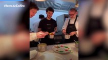 In cucina con Bottura: Valentino Rossi e Pecco Bagnaia, dalla moto alla brigata francescana