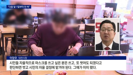 대전 이어 충남도 “실내 노마스크”…방역당국 “시기 상조”