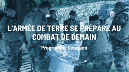 L'armée de terre se prépare au combat de demain