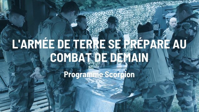 L'armée de terre se prépare au combat de demain