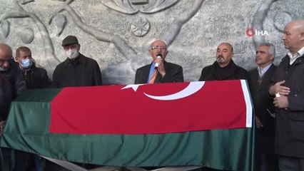 Manken Özge Ulusoy'un babası için Ankara'da cenaze töreni düzenlendi