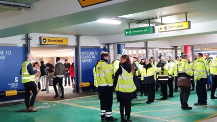 Glasgow Airport check in closed due to police incident 'after suspicious item found in bag'