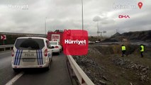 Kuzey Marmara Otoyolu'nda kimyasal madde paniği