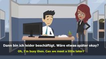 Basic German Conversation ~ Learn German~lesson nine