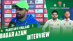 Babar Azam Interview | Pakistan vs England | 1st Test Day 5 | PCB | MY2T