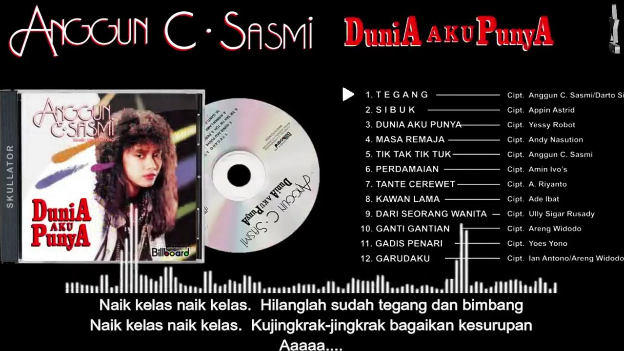 Anggun - Dunia Aku Punya - 01 Tegang (Lyrics)