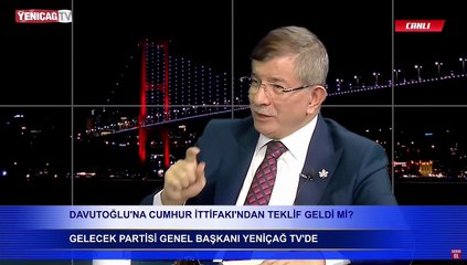 Davutoğlu: Erdoğan'ın selamıyla kurucularımıza 'istediğin makamı vermeye hazırız' diye çağrı yapıyorlar