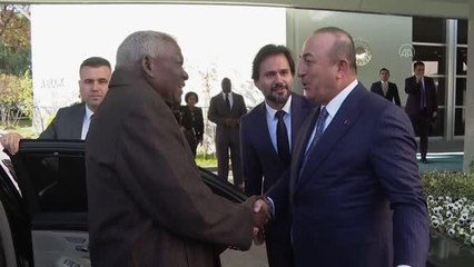 Dışişleri Bakanı Çavuşoğlu, Küba Meclis Başkanı Hernandez ile bir araya geldi