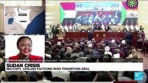 Sudan crisis: Military, civilian factions sign transition deal