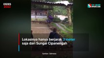 Sungai Cipelang Sukabumi Meluap, Kolam Pancing Ikan Terdampak